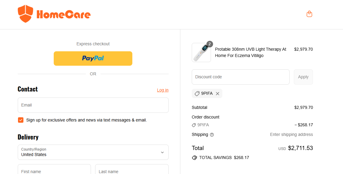 Coupon proof 9PIFA