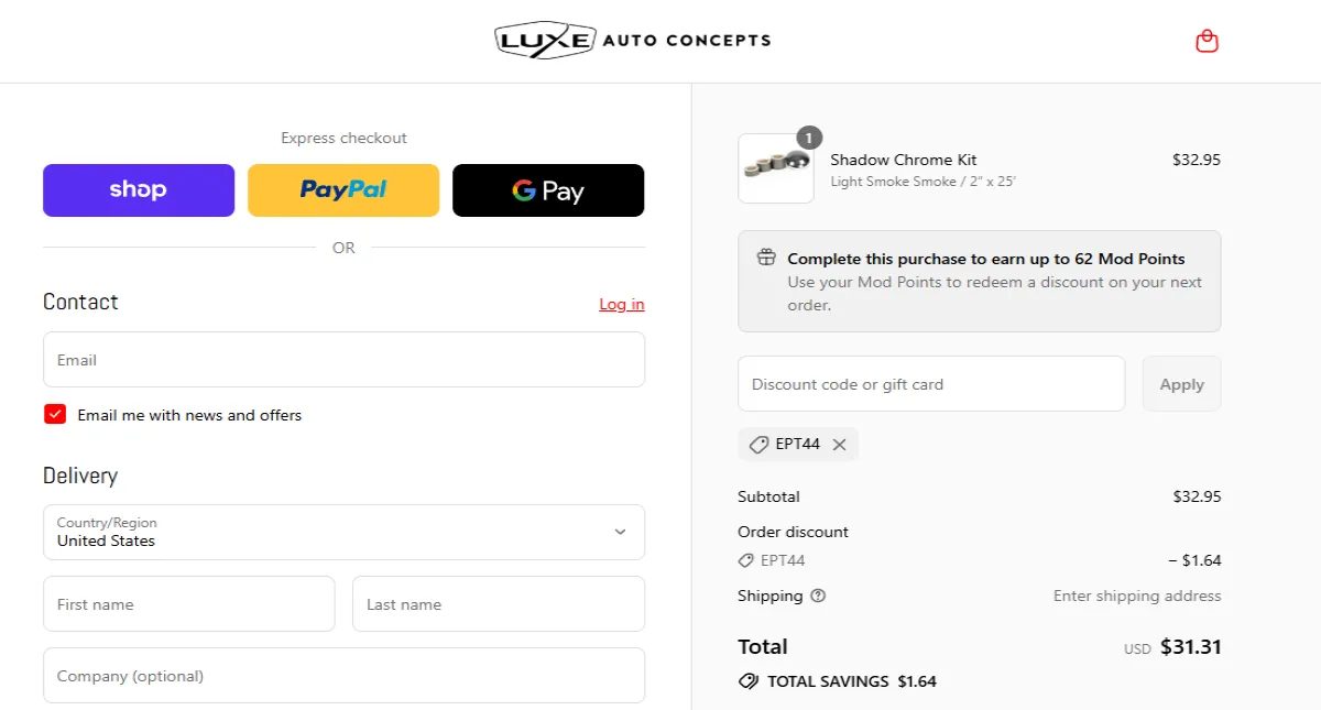 Coupon proof EPT44