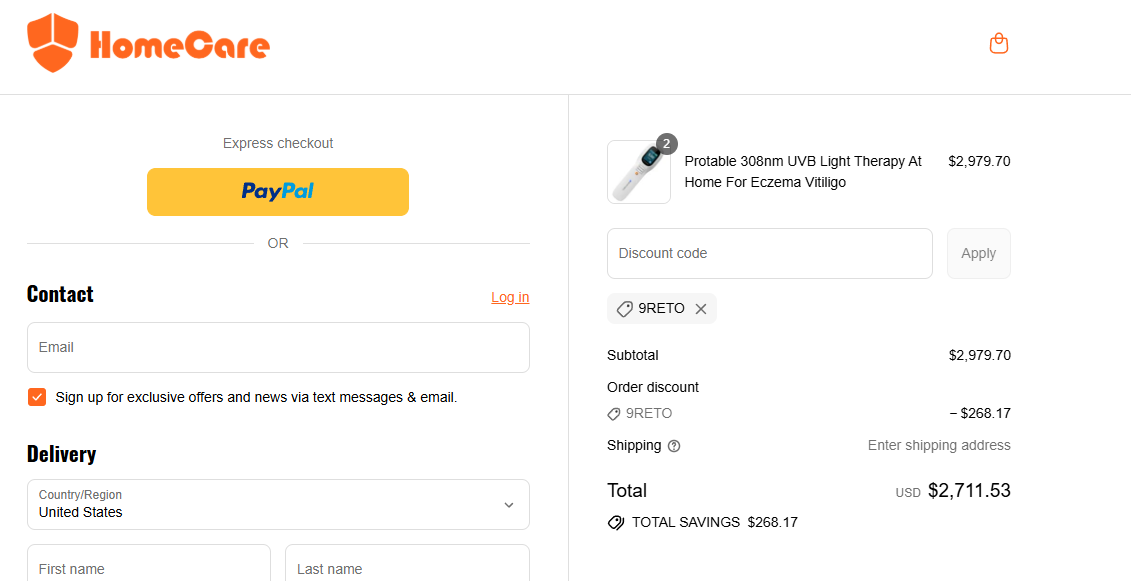 Coupon proof 9RETO