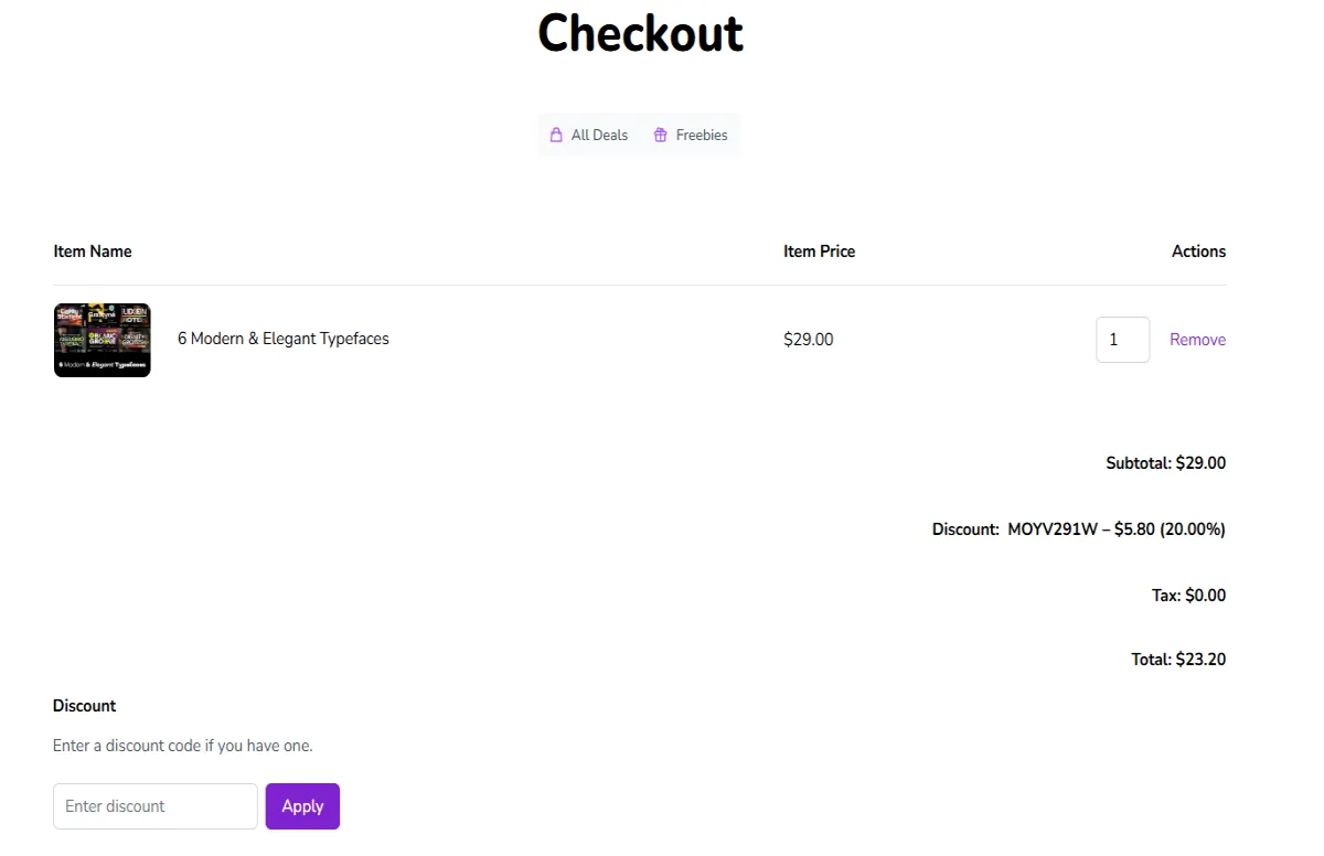 Coupon proof MOYV291W