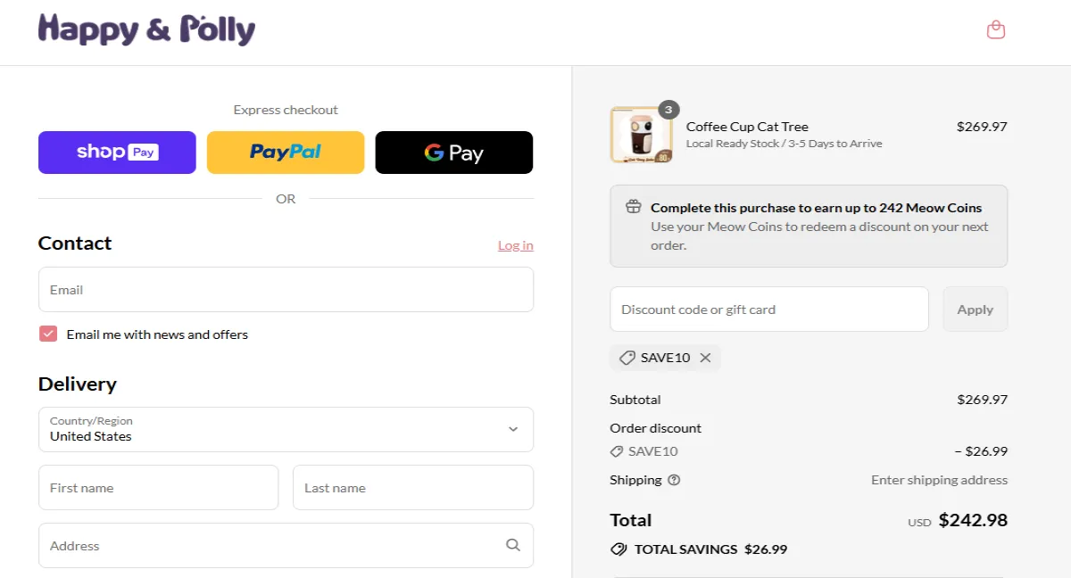 Coupon proof SAVE10