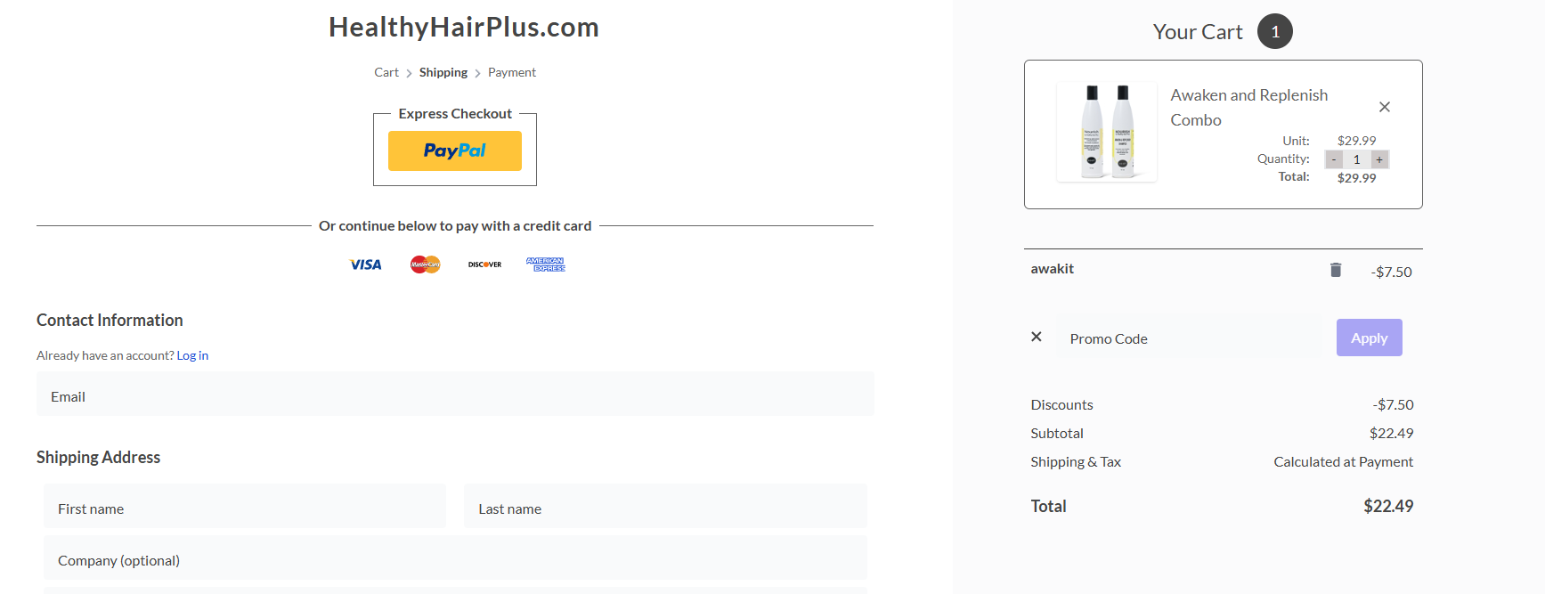 Coupon proof awakit