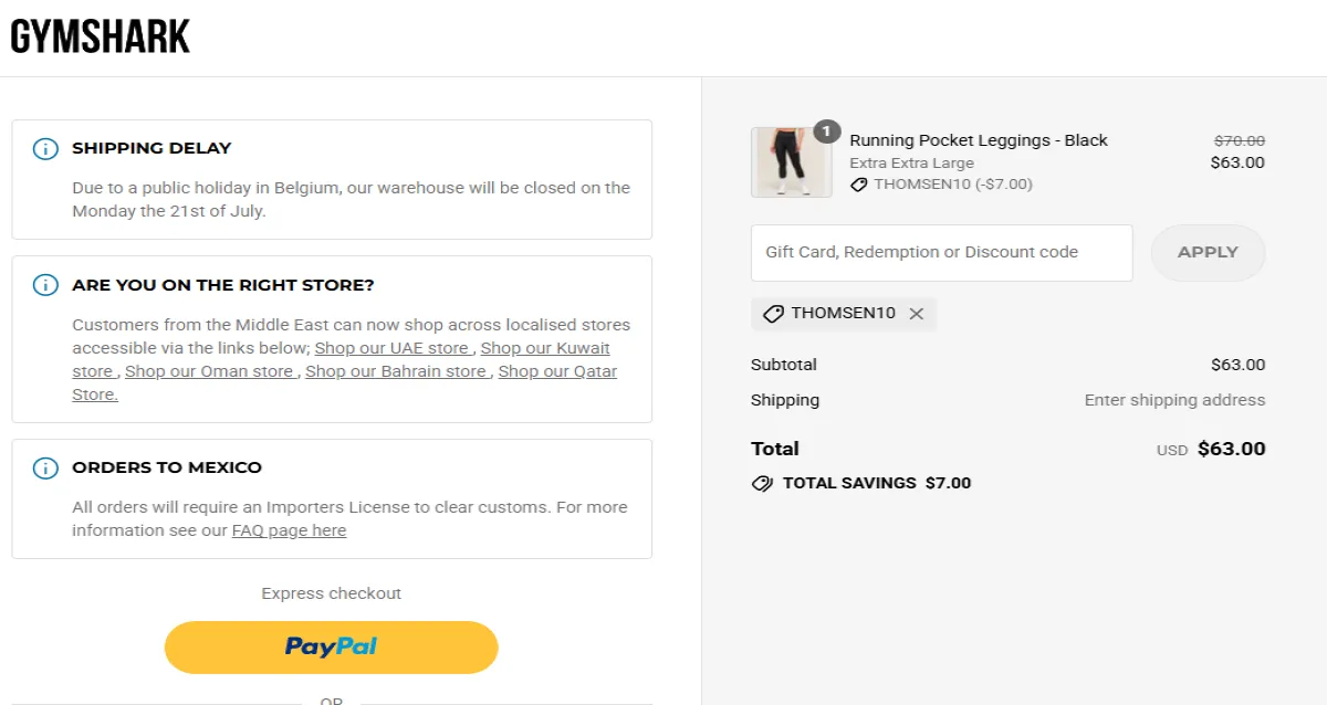 Coupon proof THOMSEN10