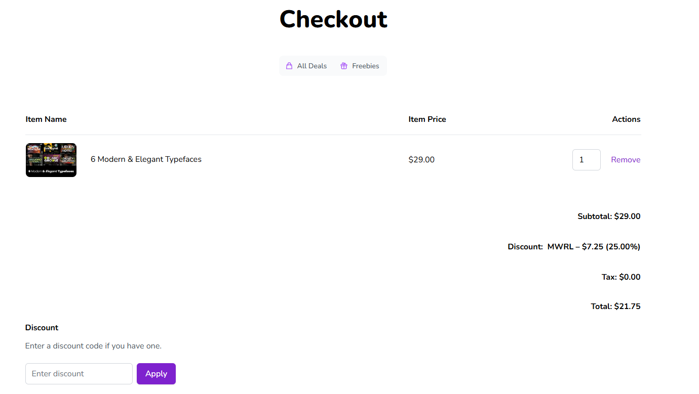 Coupon proof MWRL