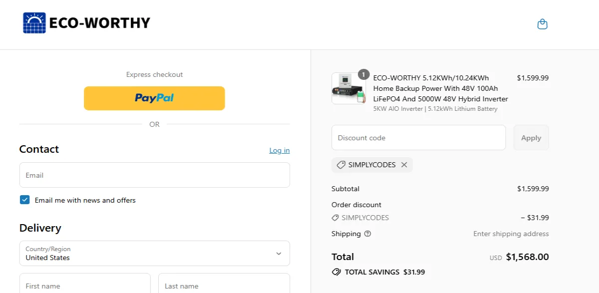 Coupon proof SIMPLYCODES