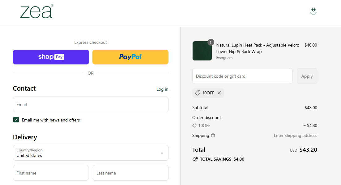 Coupon proof 10OFF