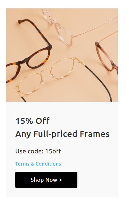 Coupon proof 15off