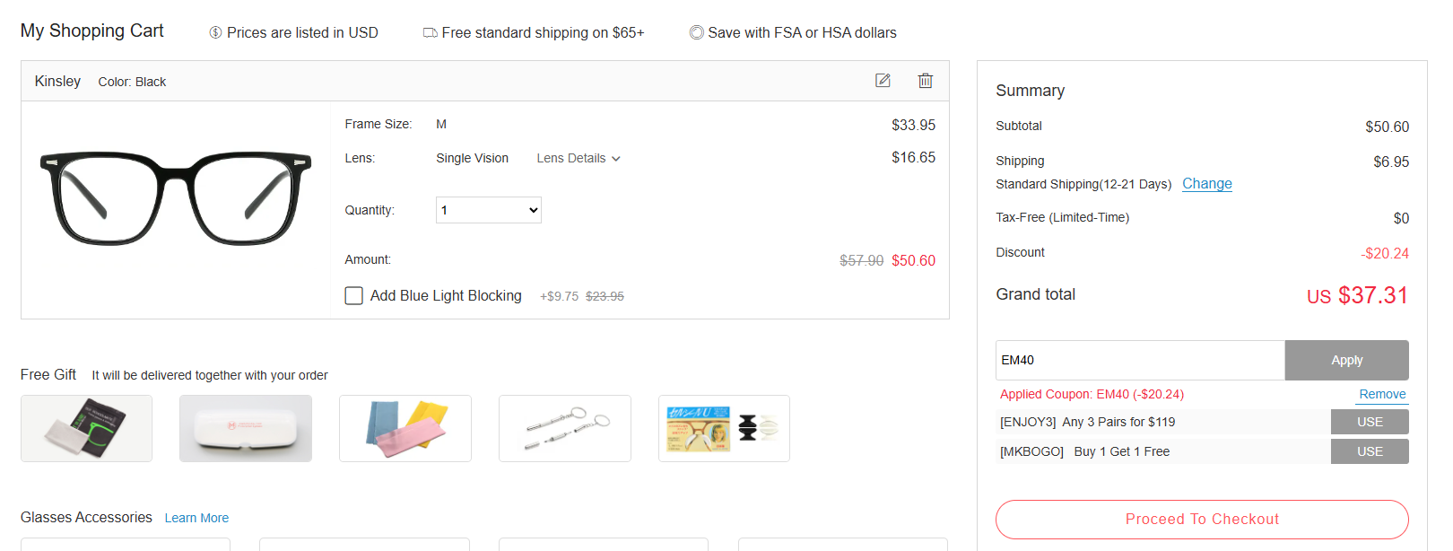 Coupon proof EM40