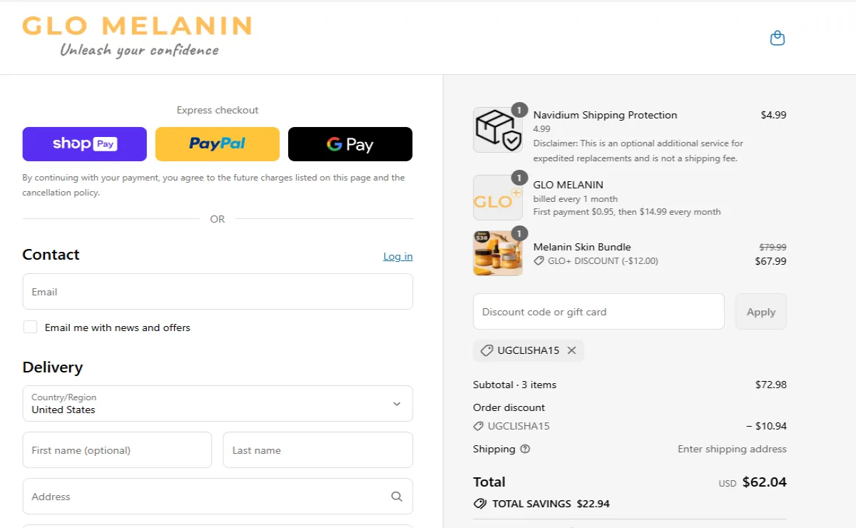 Coupon proof UGCLISHA15