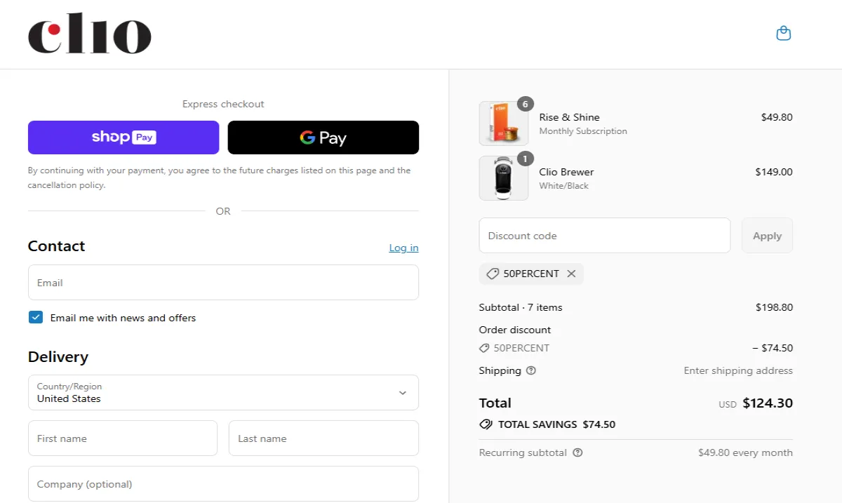 Coupon proof 50PERCENT