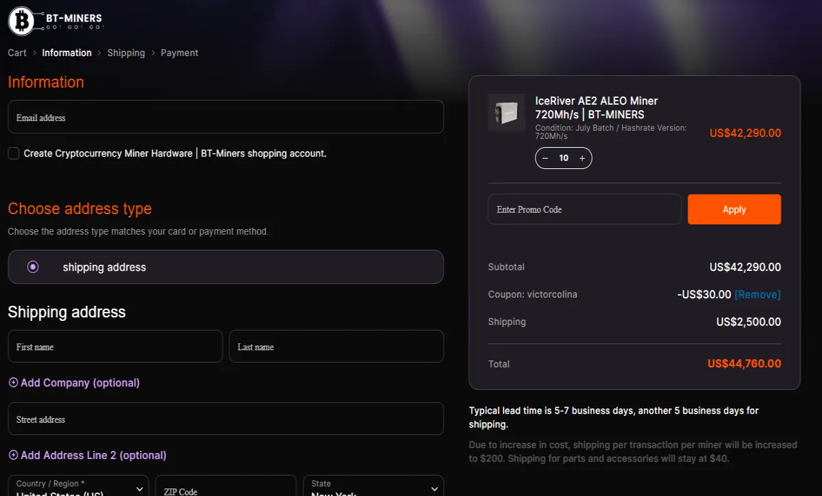 Coupon proof victorcolina