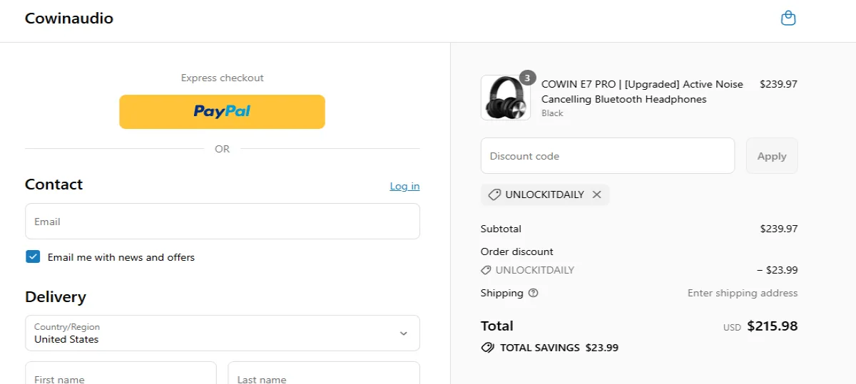 Coupon proof UNLOCKITDAILY