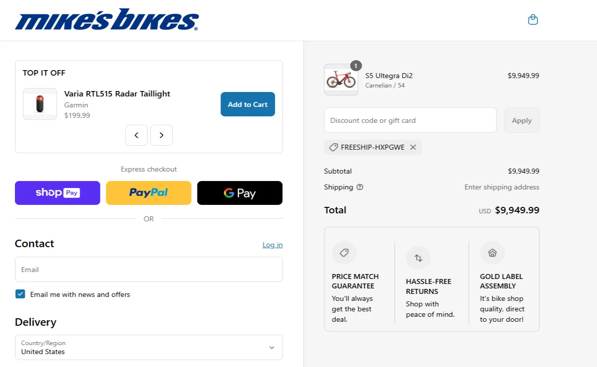 Coupon proof FREESHIP-HXPGWE
