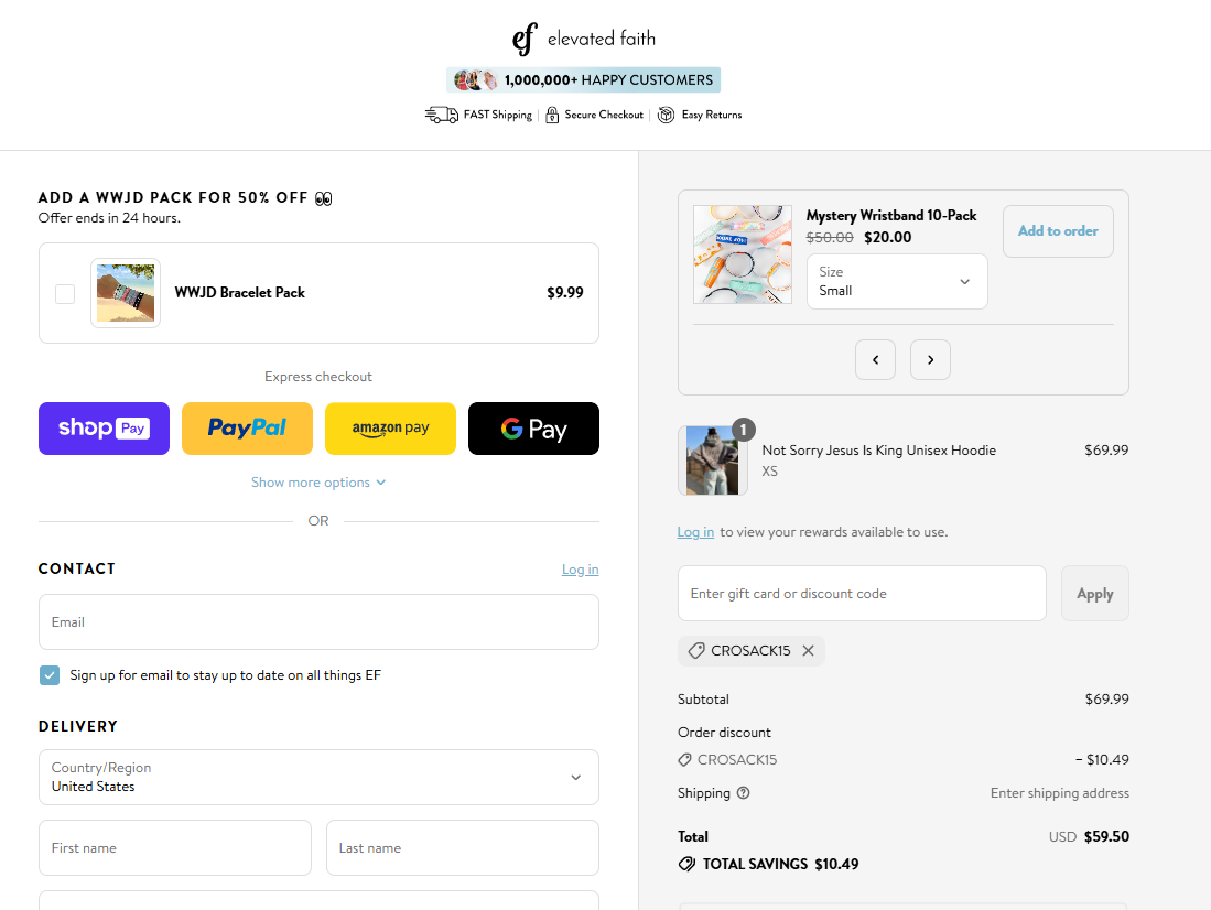 Coupon proof CROSACK15