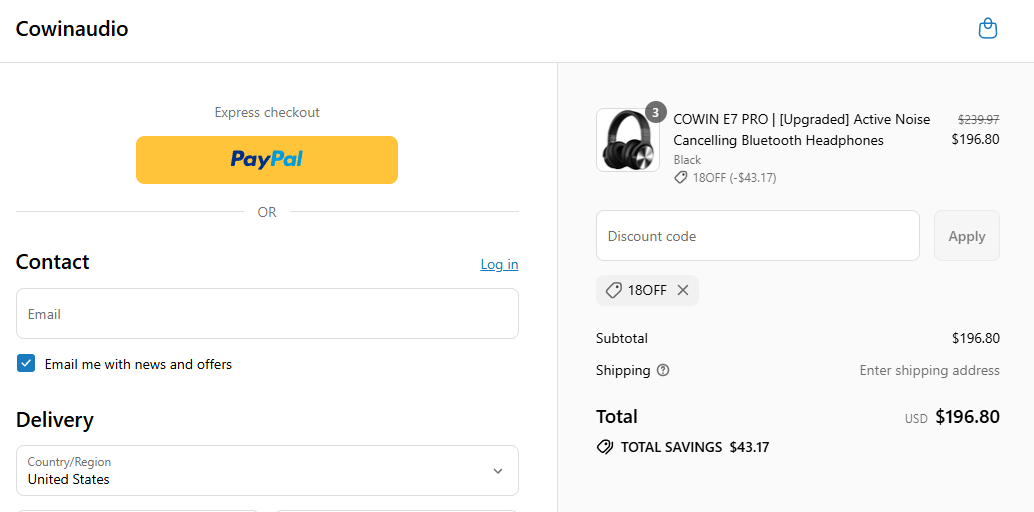 Coupon proof 18OFF