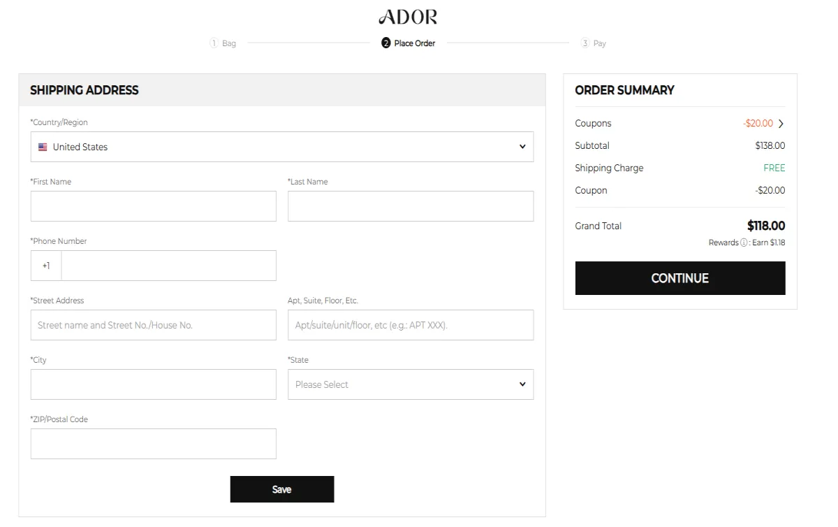 Coupon proof ANIADOR