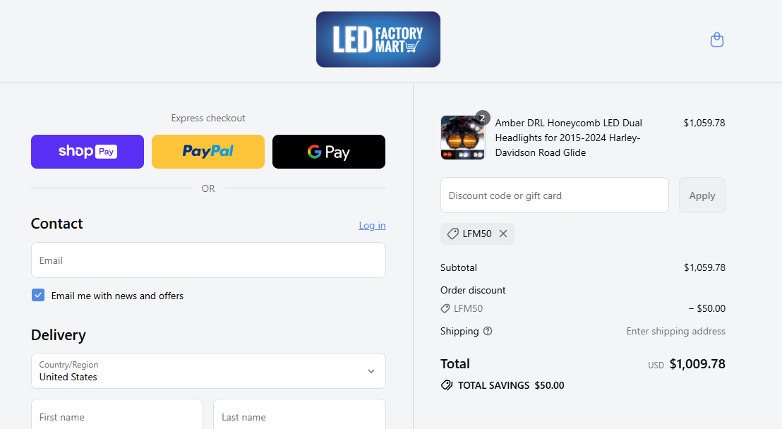 Coupon proof LFM50