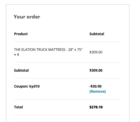 Coupon proof kyd10