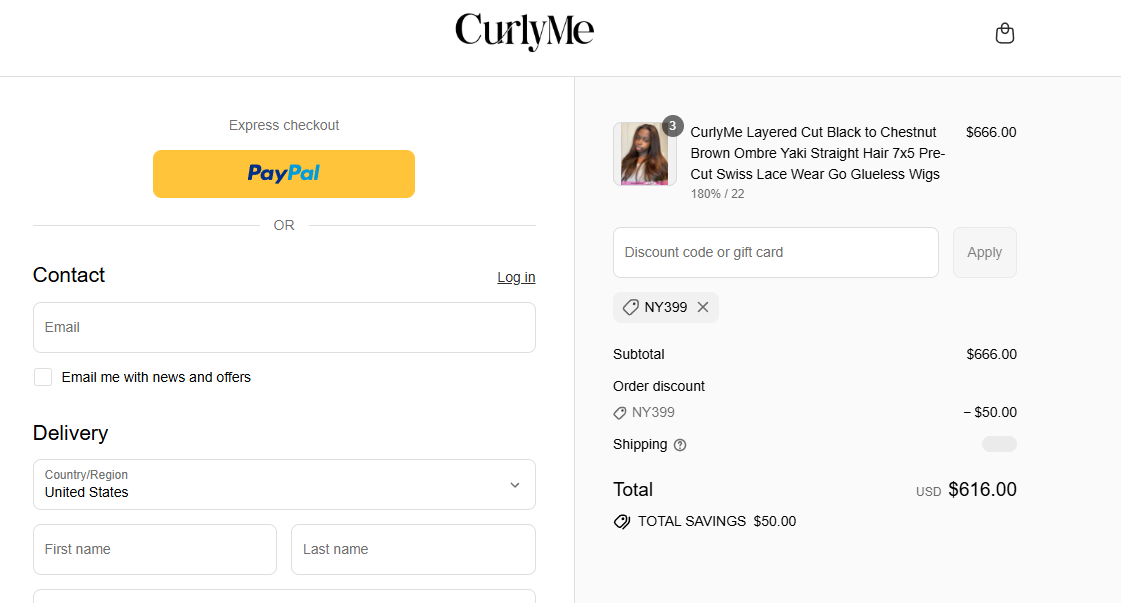 Coupon proof NY399