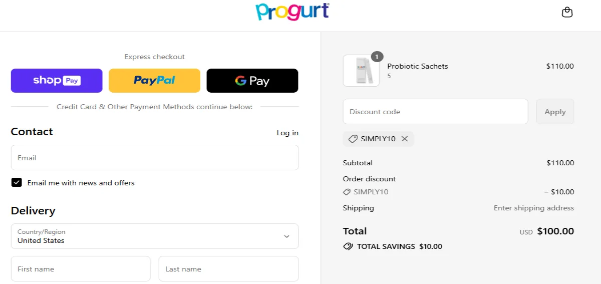 Coupon proof SIMPLY10