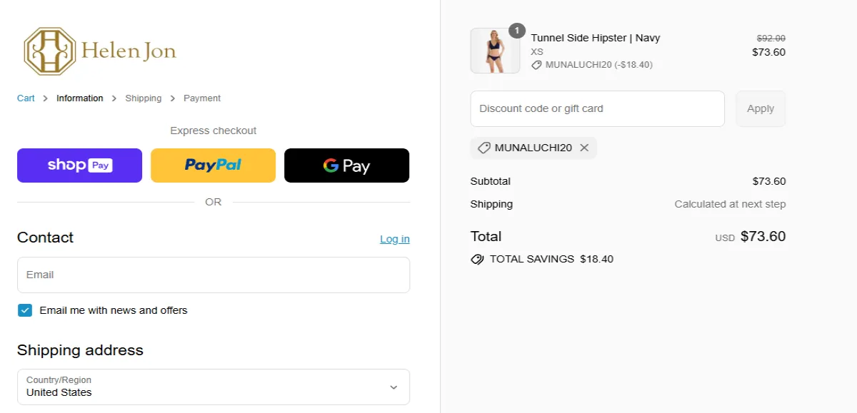 Coupon proof MUNALUCHI20