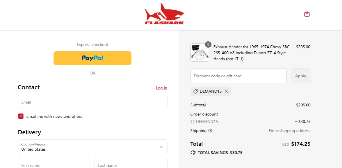 Coupon proof DEMAND15