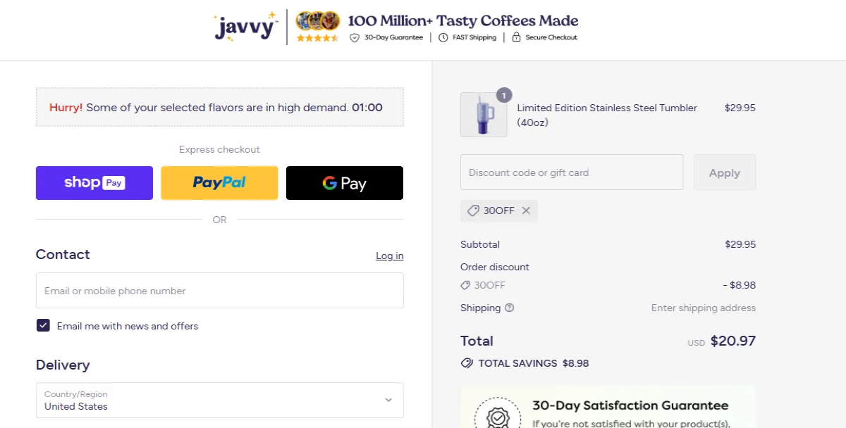 Coupon proof 30OFF