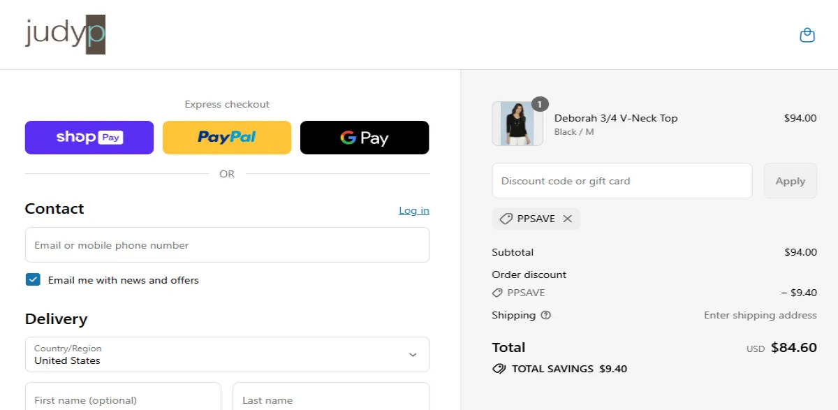 Coupon proof PPSAVE