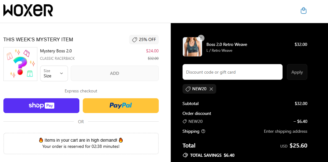 Coupon proof NEW20