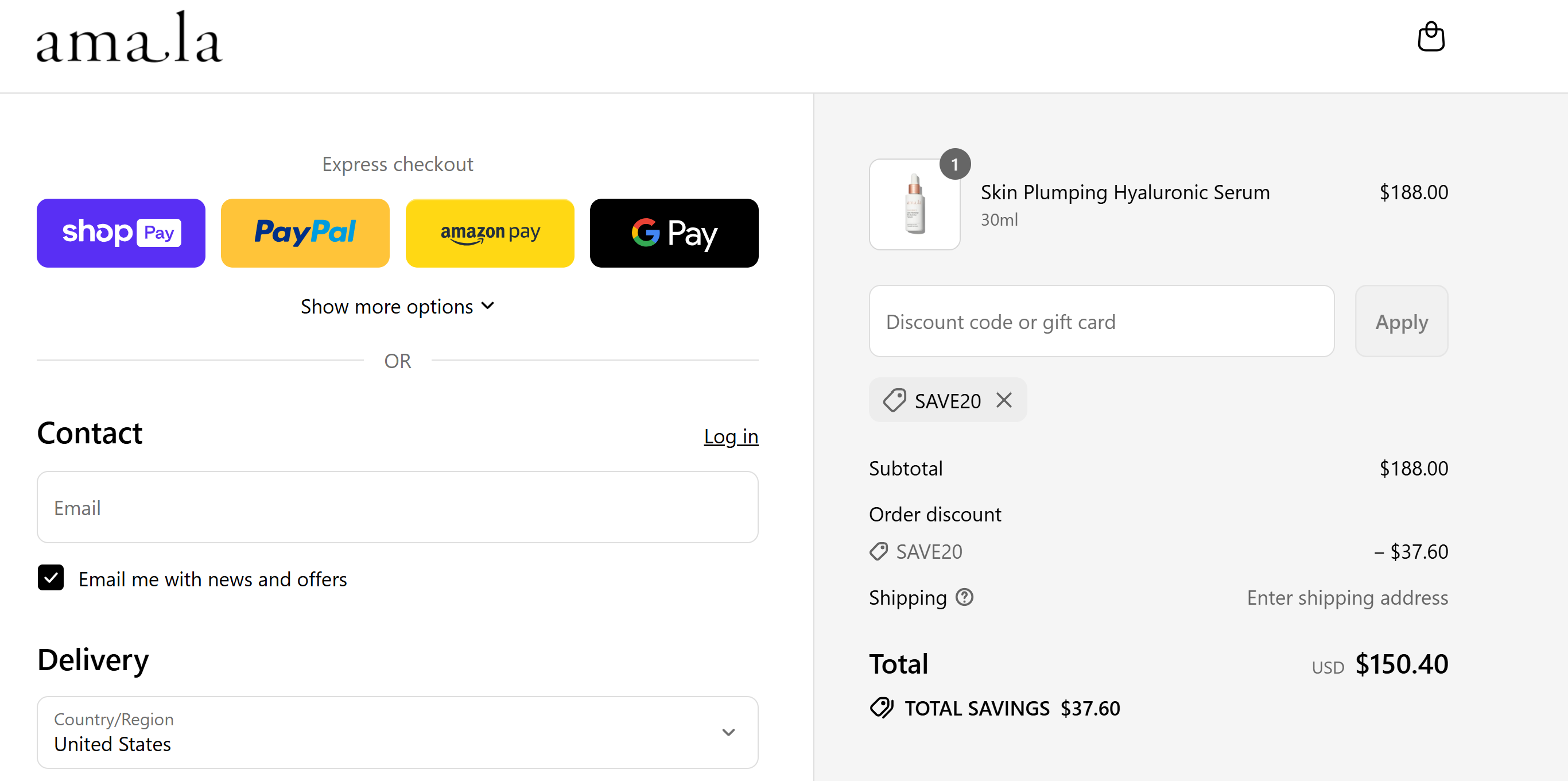 Coupon proof SAVE20