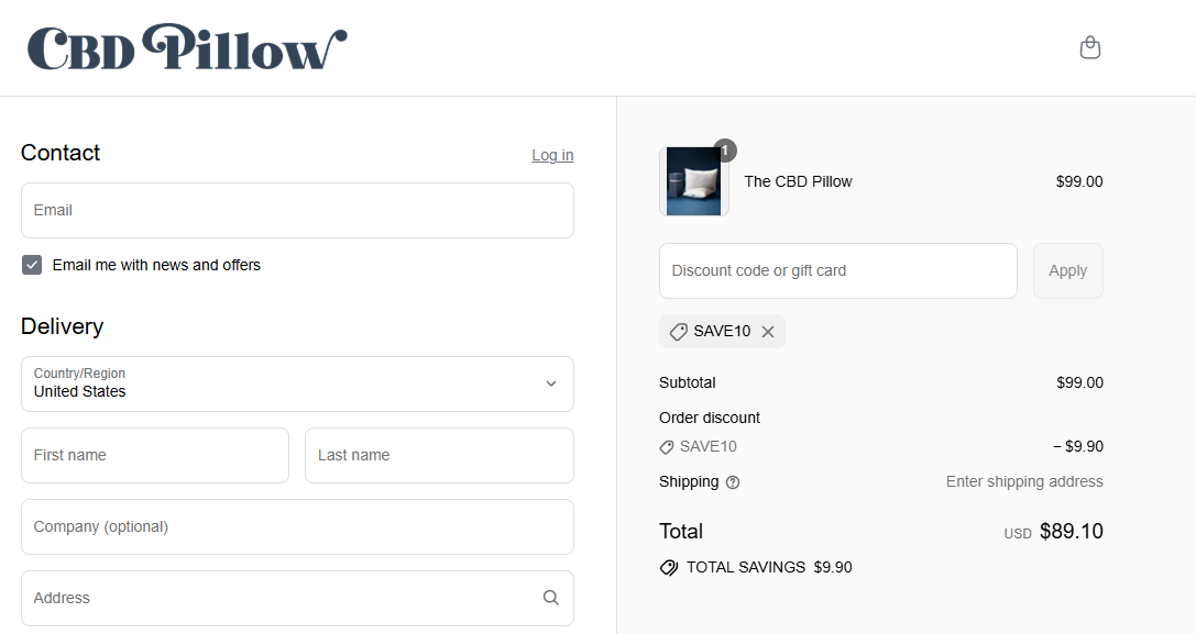 Coupon proof SAVE10