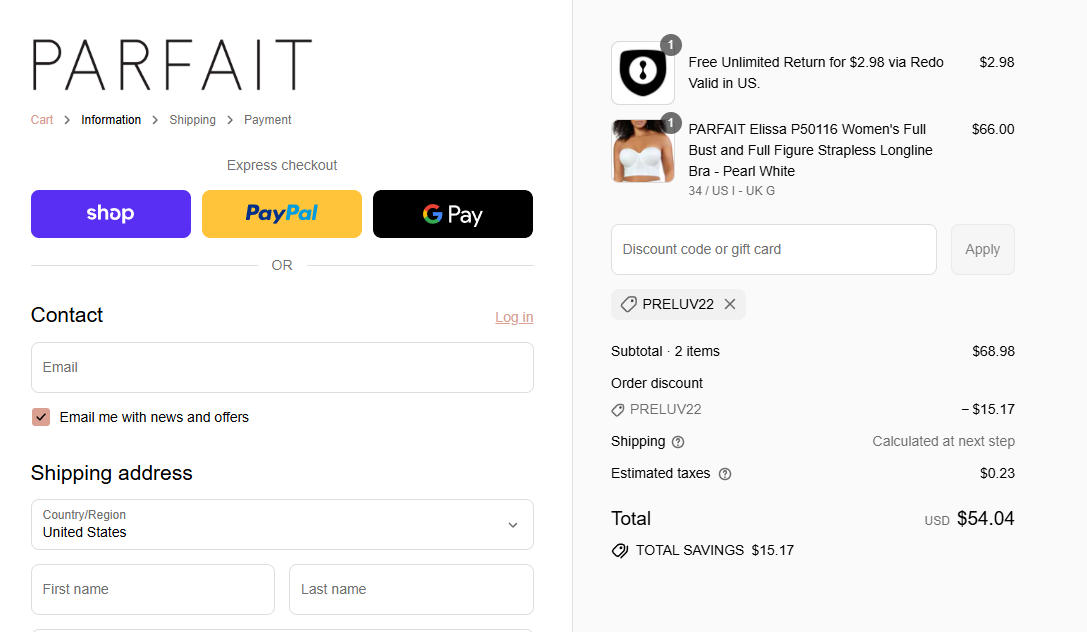 Coupon proof PRELUV22