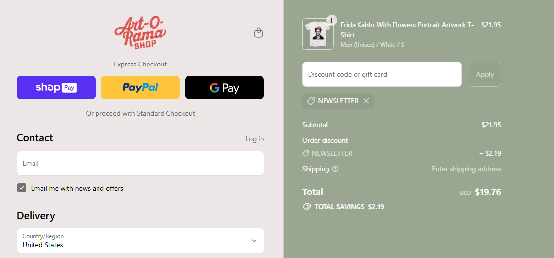 Coupon proof NEWSLETTER