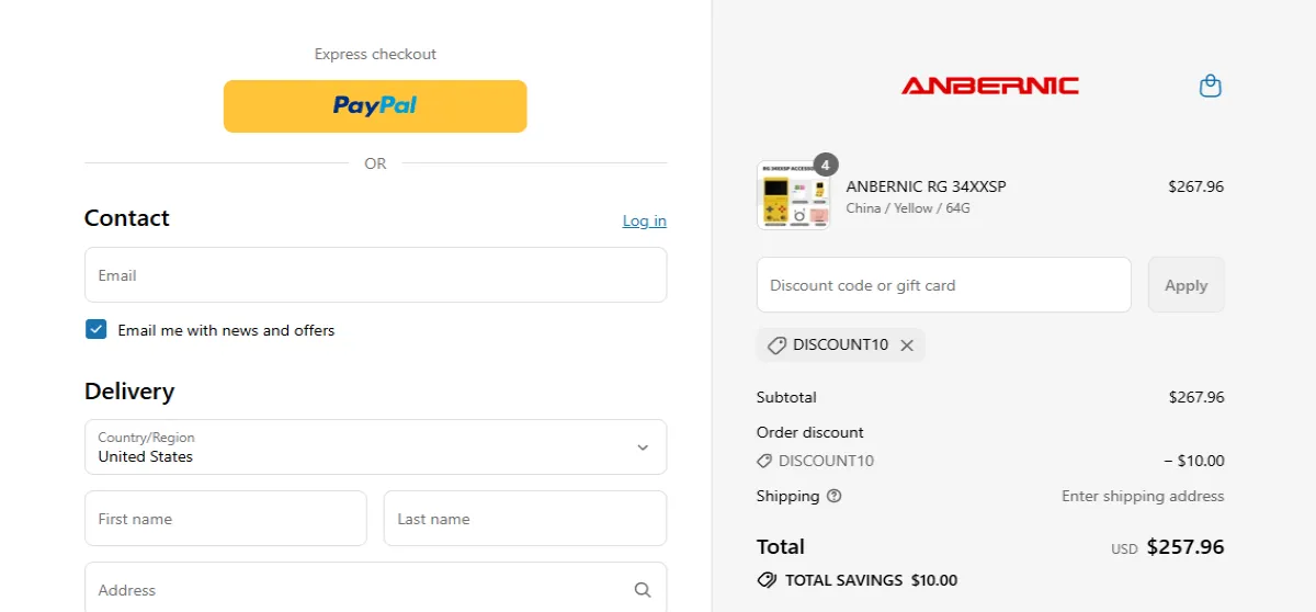 Coupon proof DISCOUNT10