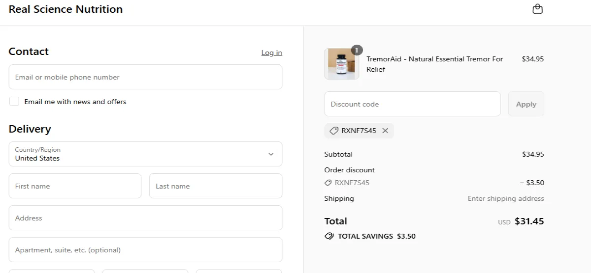 Coupon proof RXNF7S45