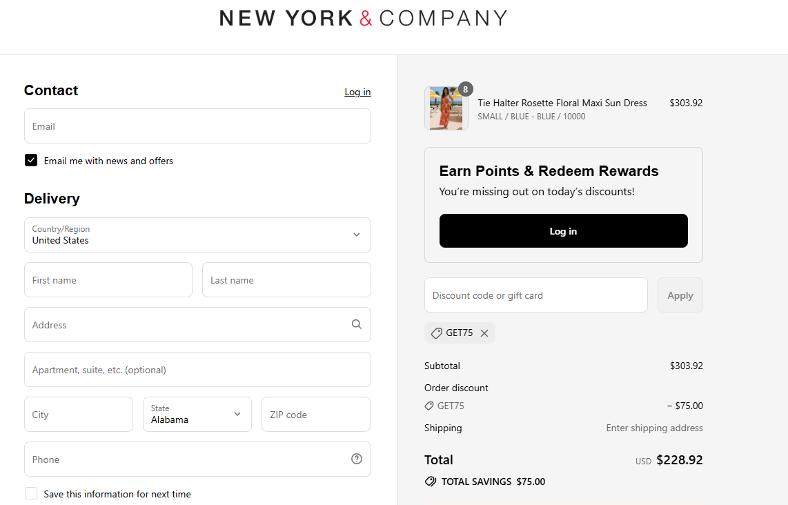 Coupon proof GET75