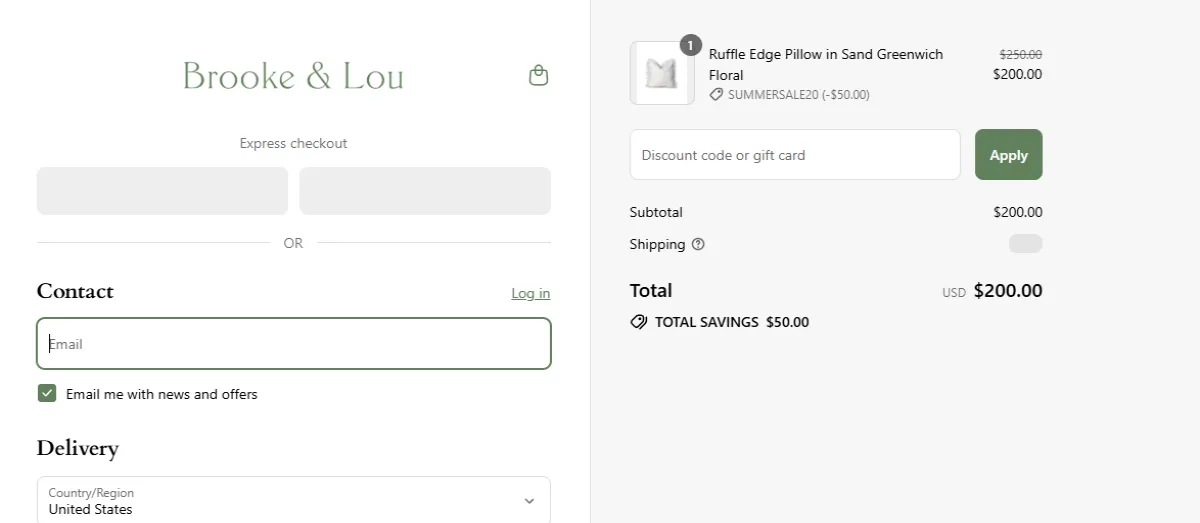 Coupon proof SUMMERSALE20