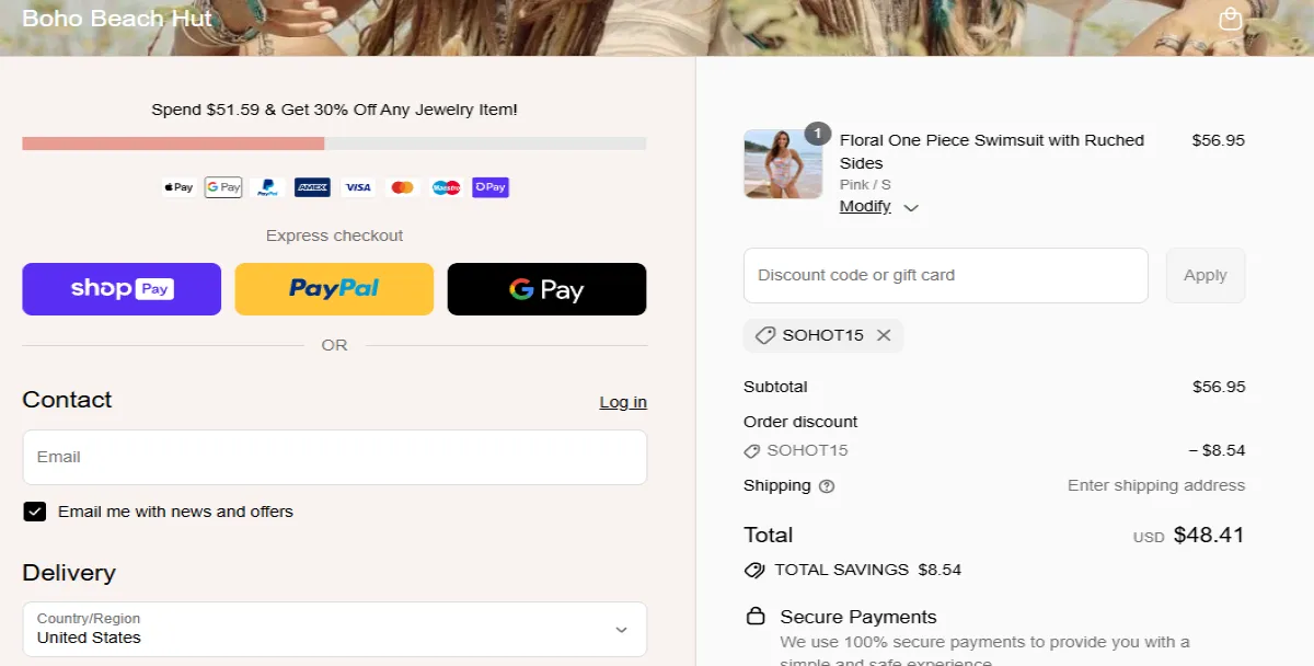 Coupon proof SOHOT15