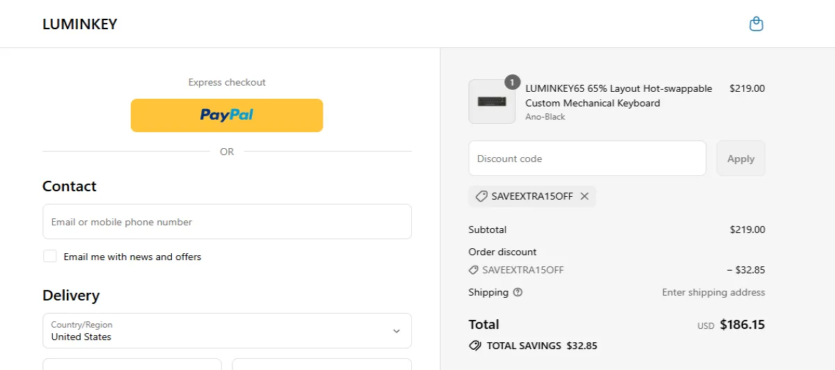 Coupon proof SAVEEXTRA15OFF