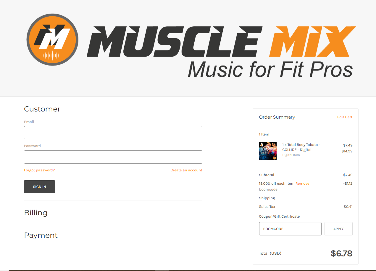 Coupon proof boomcode
