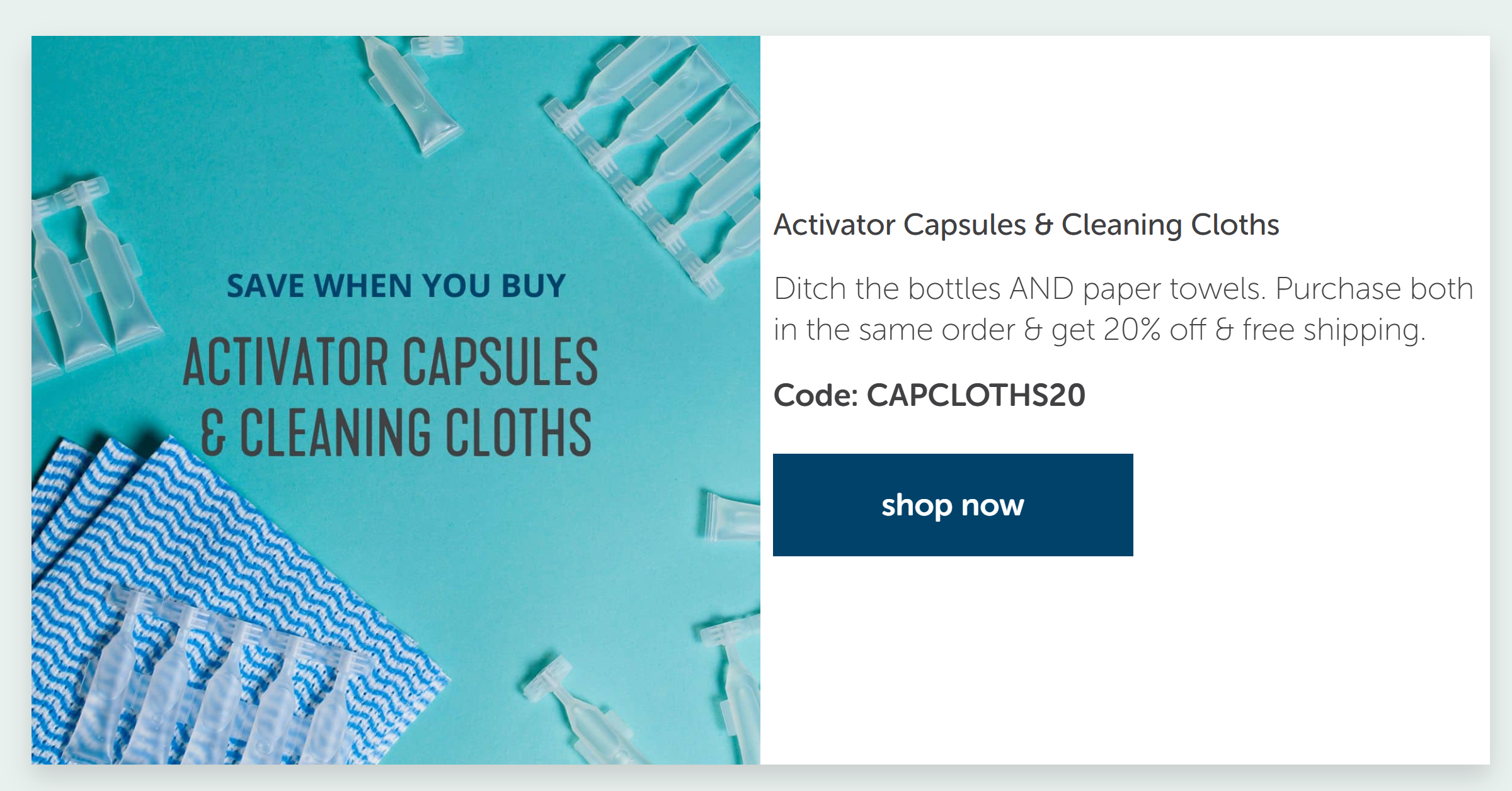 Coupon proof CAPCLOTHS20