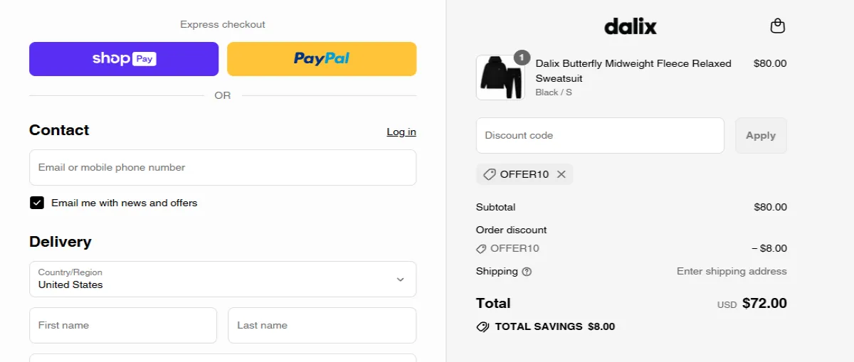 Coupon proof OFFER10