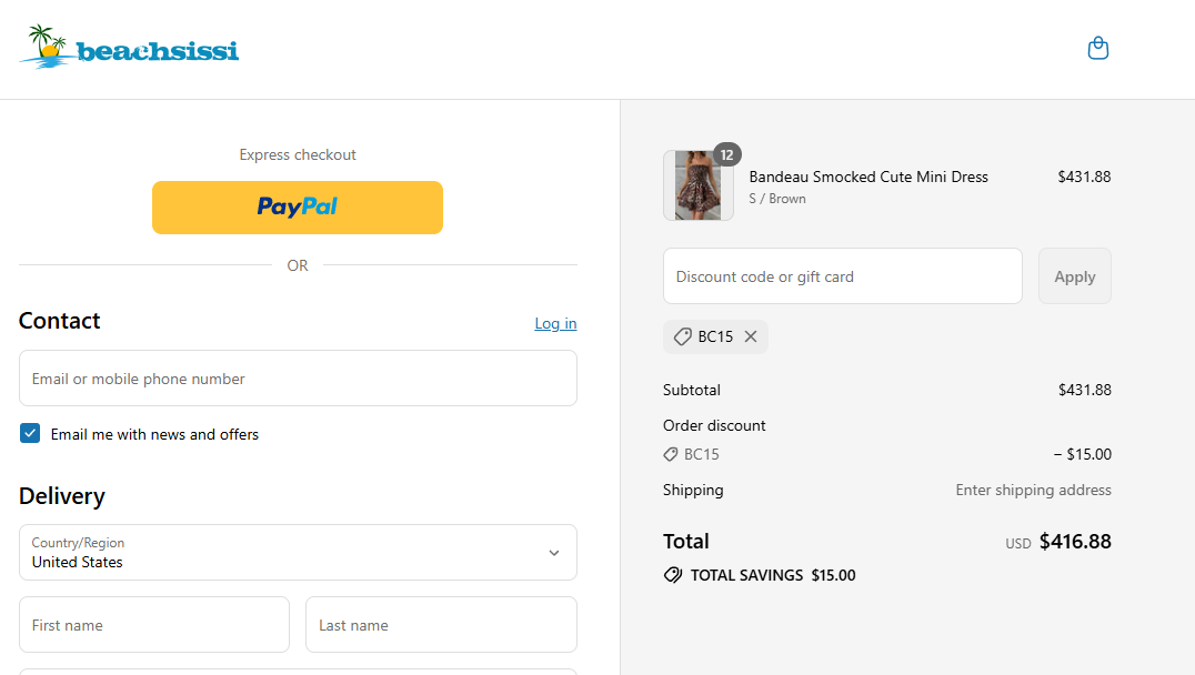 Coupon proof BC15