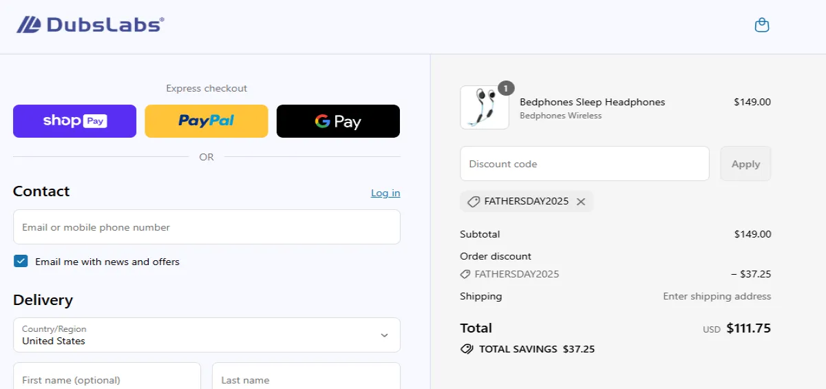 Coupon proof FATHERSDAY2025