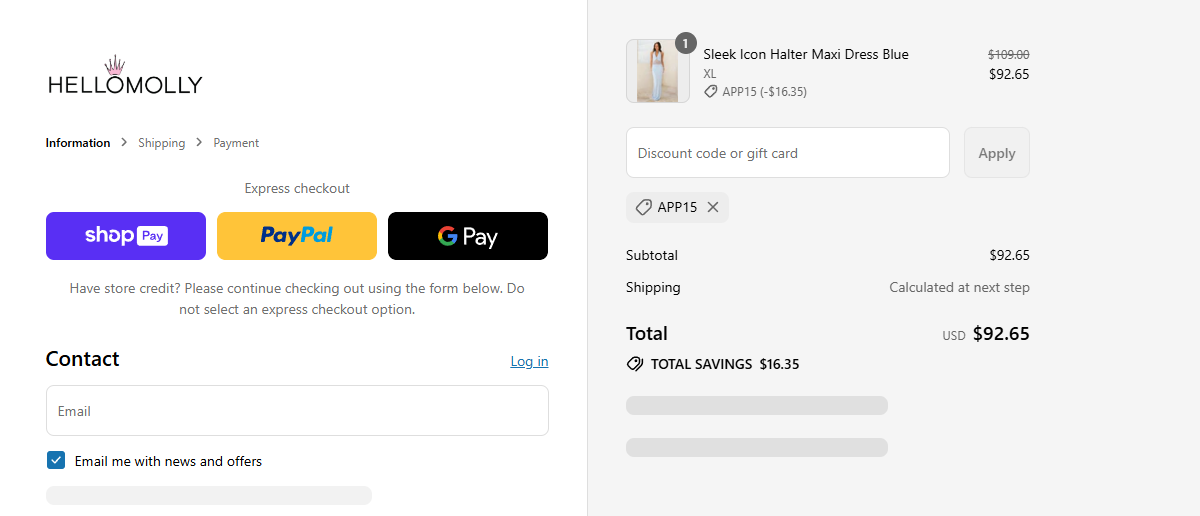 Coupon proof APP15