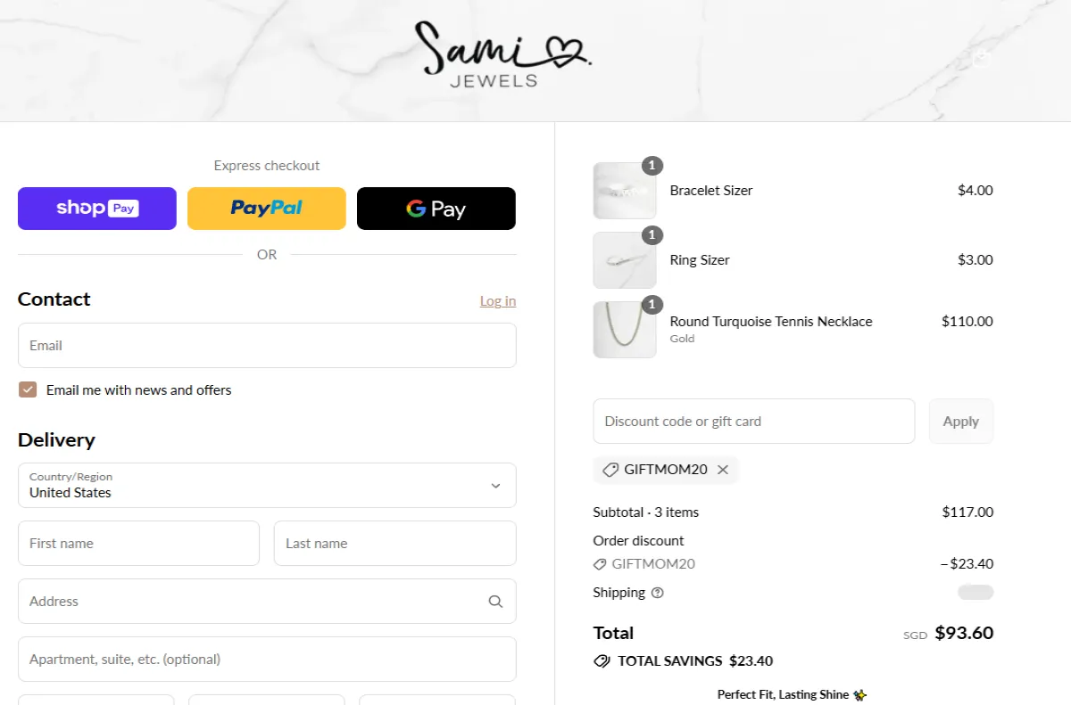 Coupon proof GIFTMOM20